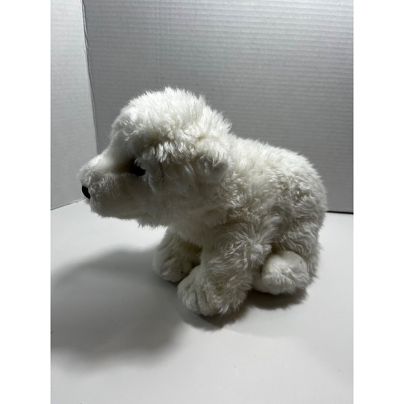 Douglas The Cuddle Toy Plush Polar Bear Stuffed Animal Toy White 11” - Picture 4 of 6